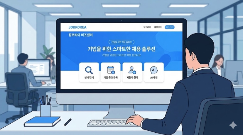 잡코리아 비즈센터 구축